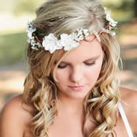 Bridal Hair Wreath