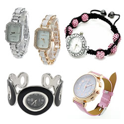 Donne collezione di orologi