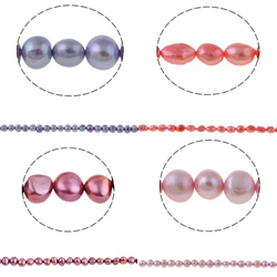 Cultured Baroque Freshwater Pearl Beads