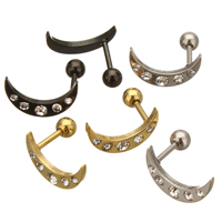Ανοξείδωτο χάλυβα Ear Piercing Κοσμήματα