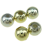 ABS-Kunststoff-Perlen, ABS Kunststoff, rund, gemischte Farben, 6mm, Bohrung:ca. 1.5mm, 4700PCs/Tasche, verkauft von Tasche