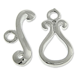 Brass Toggle Clasp platinum color plated single-strand nickel lead & cadmium free Approx 2.5mm Sold By Bag