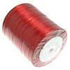 Satijnen lint, rood, 10mm, Lengte 250 Yard, 10pC's/Lot, Verkocht door Lot