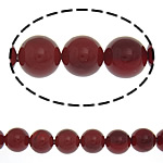 South Sea Shell Beads Round red 8mm Approx 0.5mm Sold Per 16 Inch Strand