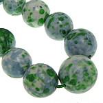 Regn Flower Stone perler, Rain Flower Stone, Runde, syntetisk, 10-20mm, Hole:Ca. 1mm, Længde 16.5 inch, 5Strands/Lot, Solgt af Lot