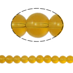 Perles de cristal rondes , LT Topaze, 10mm, Trou:Environ 2mm, Longueur 12 pouce, 10Strandstoron/sac, Vendu par sac