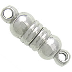 Brass Magnetic Clasp Calabash platinum color plated single-strand nickel lead & cadmium free Approx 1.2mm Sold By Bag