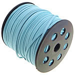 Cordon de laine, corde de laine, bleu, 2.50x1.50mm, Longueur 100 Yard, Vendu par PC