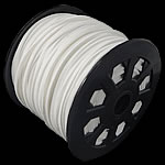 Шерстяные веревки, шерстяной шнур, двусторонний, белый, 2.50x1.50mm, длина 100 Двор, продается PC