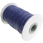 Cuerda Encerada, Cordón de cera, Púrpura, 2mm, longitud 500 Yardpatio, 5PCs/Grupo, 100/UD, Vendido por Grupo