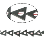 Non Magnetic Hematite Beads Rhombus black Grade A Approx 1.5mm Length 15.5 Inch Sold By Lot