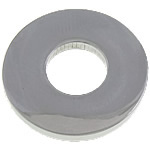 Stainless Steel Ring σύνδεση, Από ανοξείδωτο χάλυβα, Λουκουμάς, αρχικό χρώμα, 17x17x2mm, Τρύπα:Περίπου 7mm, 50PCs/τσάντα, Sold Με τσάντα
