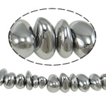 Perles de Quartz de placage naturel, pepite, Placage coloré, 17-22mm, Trou:Environ 1.2-1.5mm, Longueur 15.5 pouce, 20Strandstoron/lot, Vendu par lot