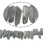 Naturlige Plating kvarts perler, Nuggets, farverig forgyldt, 15-47mm, Hole:Ca. 1.2-1.5mm, Længde 15.5 inch, 20Strands/Lot, Solgt af Lot