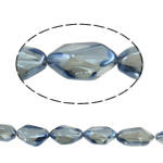 Natuurlijke Plating Quartz parels, Nuggets, kleurrijke vergulde, 15-20mm, Gat:Ca 1.2-1.5mm, Lengte 15.5 inch, 20strengen/Lot, Verkocht door Lot