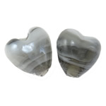Pozlaćeni lampwork perle, Srce, 16x10mm, Rupa:Približno 2mm, 100računala/Torba, Prodano By Torba