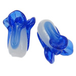 Handgemaakte Lampwork Beads, Groente, blauw, 19x13mm, Gat:Ca 2.5mm, 100pC's/Bag, Verkocht door Bag