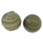 Plattierte Lampwork Perlen, rund, 14mm, Bohrung:ca. 2mm, 100PCs/Tasche, verkauft von Tasche