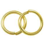 Iron Closed Jump Ring Donut gold color plated nickel lead & cadmium free Approx 5.5mm Approx Sold By Bag