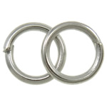 Iron Closed Jump Ring Donut platinum color plated nickel lead & cadmium free Approx 5.5mm Approx Sold By Bag
