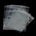 Resealable Plastic Zip Lock Bag, OPP Bag, Rectangle, translucent, white, 380x260mm, 100PCs/Bag, Sold By Bag