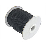 Cordon en nylon, corde en nylon, avec bobine plastique, noire, 2mm, 100yardsyard/PC, Vendu par PC