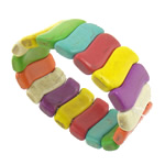 Fashion Turquoise Bracelets Nuggets multi-colored 6-7mm Length Approx 7.8 Inch Sold By Lot