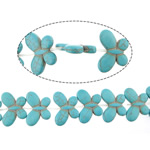 Turquoise Beads Butterfly turquoise blue Approx 1.5mm Length Approx 15 Inch Sold By Lot