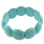 Fashion Turquoise Bracelets turquoise blue Length Approx 8 Inch Sold By Lot