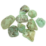 Componente de pingente de pedra preciosa, quartzo verde, 37-58mm, vendido por kg