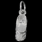 925 Sterling Silver Pendant Shoes hollow Approx 3.5mm Sold By Bag