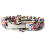 Survival Bracelets 330 Paracord zinc alloy clasp woven multi-colored 23mm Length 9 Inch Sold By Bag