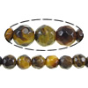 Tiger Eye perle, Krug, 4-4.5mm, Rupa:Približno 0.5mm, Dužina Približno 15 inčni, 5pramenovi/Lot, Približno 93računala/Strand, Prodano By Lot