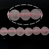 Natürliche Rosenquarz Perlen, rund, facettierte, 4-4.5mm, Bohrung:ca. 0.5mm, Länge ca. 15 ZollInch, 5SträngeStrang/Menge, ca. 91PCs/Strang, verkauft von Menge