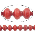 Natural Coral Beads Lantern red Approx 1mm Length Approx 15.5 Inch Approx Sold By Lot