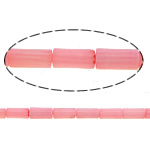 Natural Coral Beads Tube pink Approx 0.5mm Length Approx 16 Inch Approx Sold By Lot