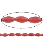 Natural Coral Beads Oval red Approx 0.5mm Length Approx 16 Inch Approx Sold By Lot