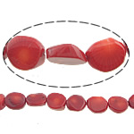 Natural Coral Beads Nuggets red 8-10x10-12mm Approx 0.5mm Length Approx 16 Inch Approx Sold By Lot