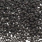 Matt Glass Seed Beads, Kerek, szürke, 2x1.9mm, Lyuk:Kb 1mm, Kb 30000PC-k/Bag, Által értékesített Bag