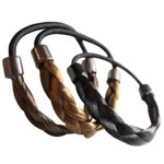 Pseudo włosów kucyk Holder, Włosy, ze Nylon & Elastyczny sznur & Akryl, mieszane kolory, 12mm, 3mm, długość około 22 cm, 45nici/wiele, sprzedane przez wiele
