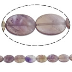 Ametrine Beads Flat Oval natural Approx 1mm Length Approx 15 Inch Sold By Lot