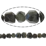 Labradorite perle, Nuggetsi, prirodan, faceted, 9-21mm, Rupa:Približno 1mm, Dužina 16 inčni, 10pramenovi/Lot, Prodano By Lot