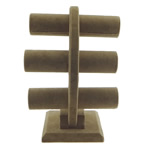 Porta braccialetti in velluto, with legno, cammello, 300x220x150mm, 5PC/borsa, Venduto da borsa