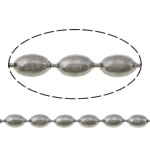 Stainless Steel Ball Chain Oval original color Length 100 m Sold By Lot