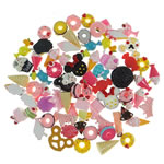 Fashion Resin Cabochons mixed 15-25mm Sold By Bag