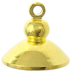 Brass Pendant Bail gold color plated nickel lead & cadmium free Approx 1mm Inner Approx 12mm Sold By Bag