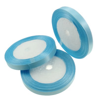 Satin Ribbon skyblue 10mm  Sold By Lot