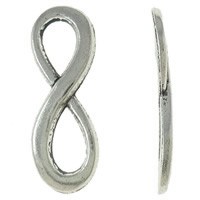 Infinity Zinc Alloy Connector antique silver color plated 1/1 loop nickel lead & cadmium free Approx Approx Sold By KG