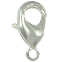 Zinc Alloy Lobster Clasp silver color plated lead & cadmium free Approx 1.5mm Sold By Bag