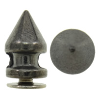 Zinc Alloy Bullet plumbum black color plated nickel lead & cadmium free Sold By Bag